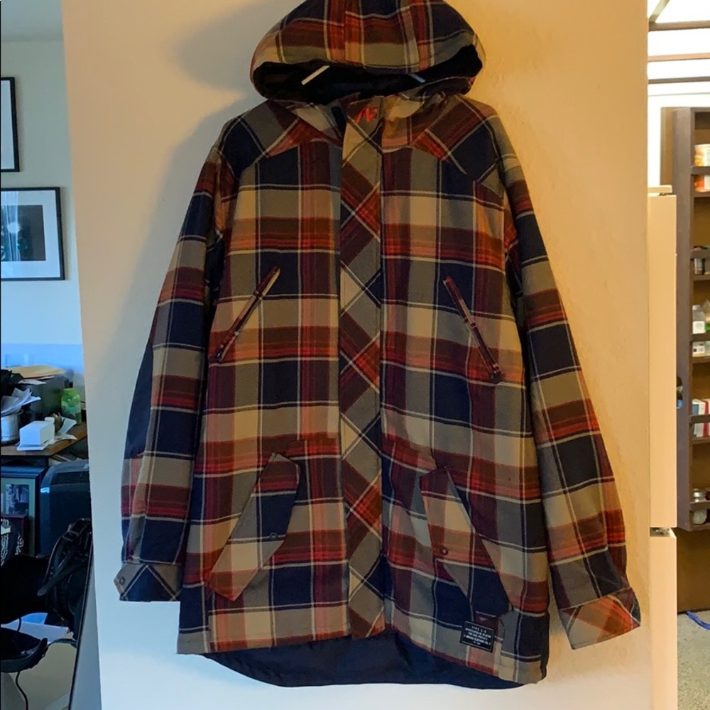 Long hooded technical sweatshirt